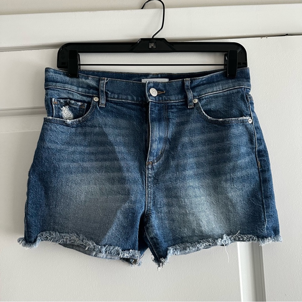 Ann Taylor LOFT Denim Blue Women's Cut Off Shorts